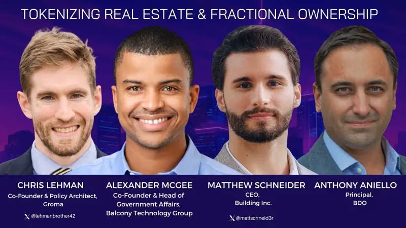 BBW25 - Day 2 - Tokenizing Real Estate & Fractional Ownership — cover