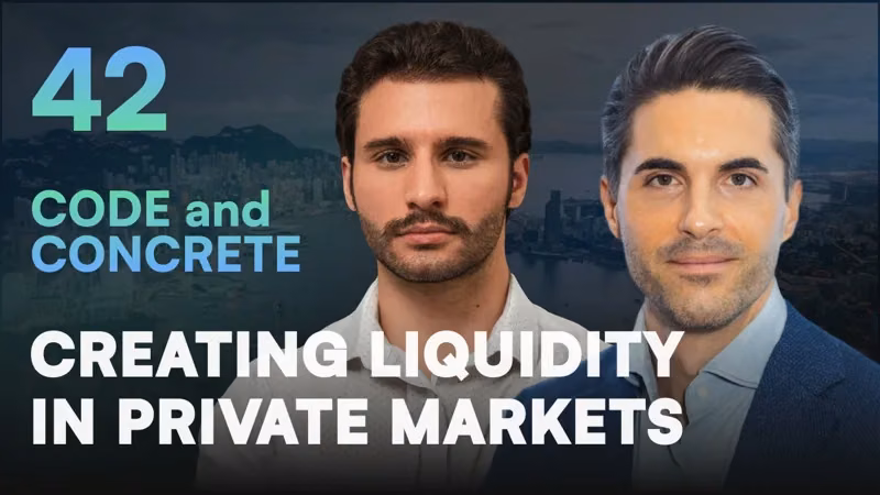Creating Liquidity in Private Markets | ft. Florian M. Spiegl — episode