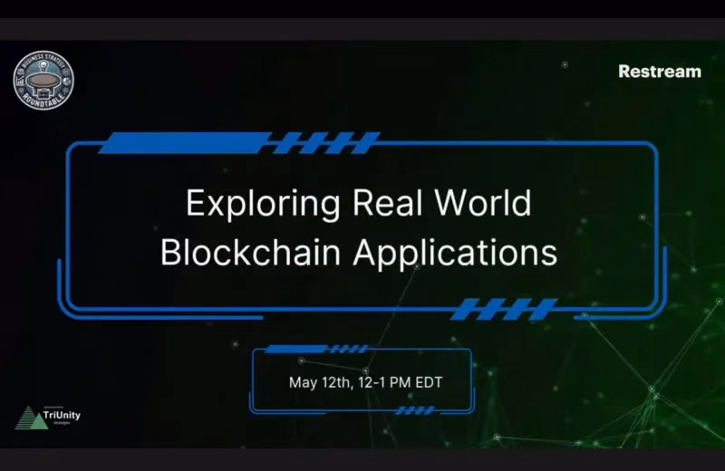 Exploring Real World Blockchain Applications — cover