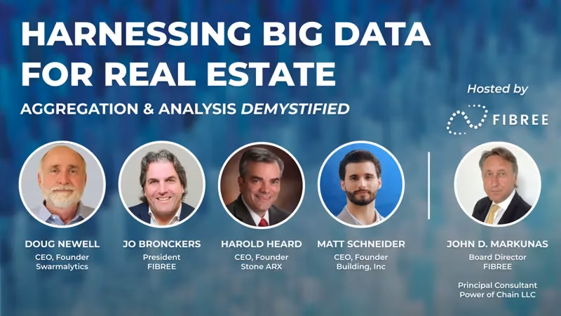 FIBREE: Harnessing Big Data for Real Estate - Webinar — cover
