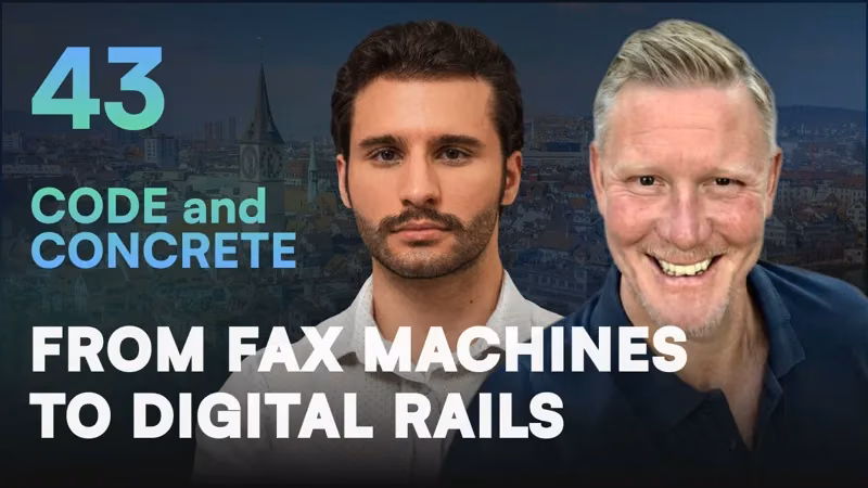 From Fax Machines to Digital Rails | ft. Jens Bezuidenhout — episode