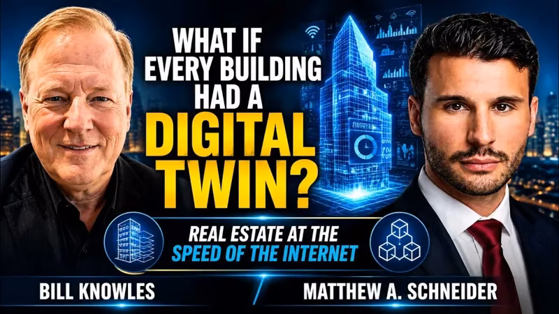 How AI & Blockchain Are Reshaping Real Estate | Matthew Schneider | Real Estate Maverick — cover