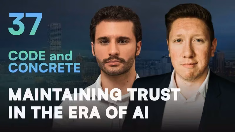 Maintaining Trust in the Era of AI | ft. Robert Orozco — episode