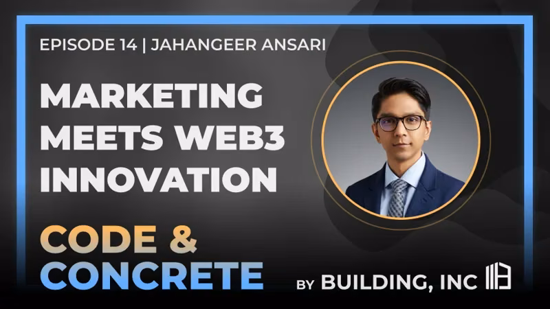 Marketing Meets Web3 Innovation | ft. Jahangeer Ansari — episode