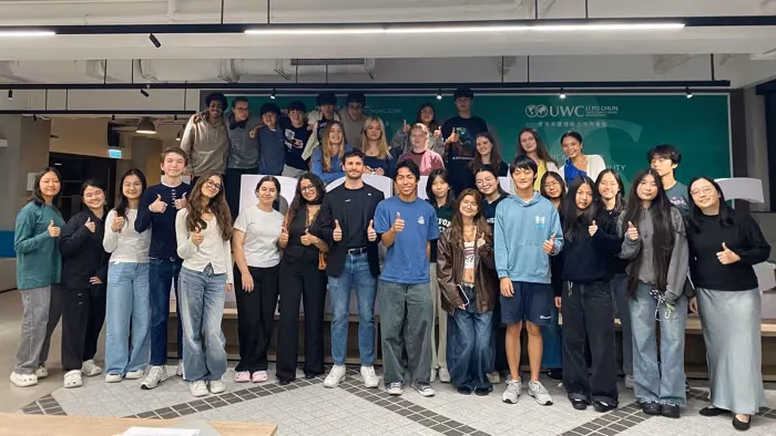 Matthew Schneider at Li Po Chun United World College
