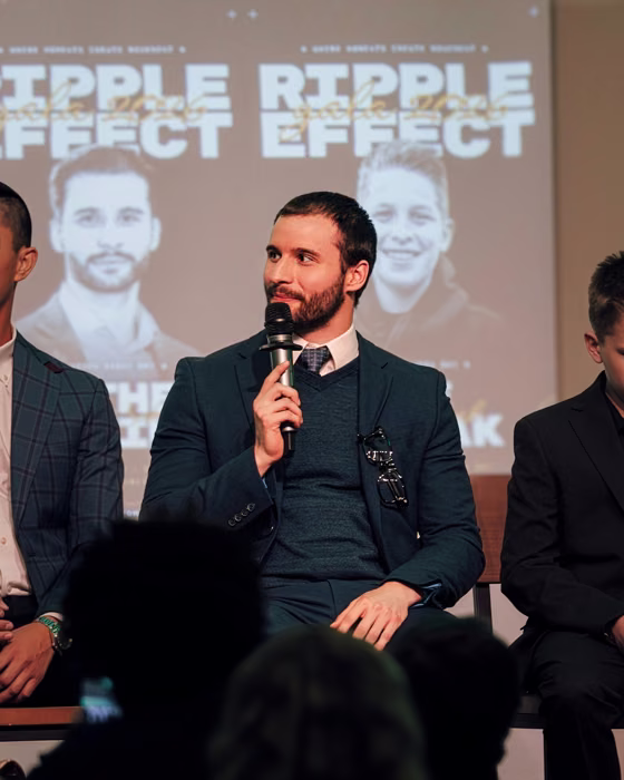 Matthew A. Schneider at Ripple Effect Gala