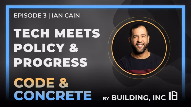Tech Meets Policy & Progress | ft. Ian Cain — episode