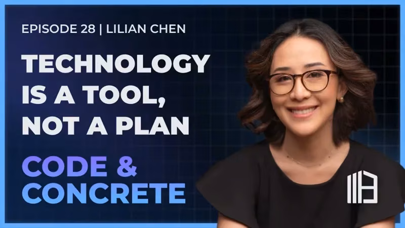 Technology Is a Tool, Not a Plan | ft. Lilian Chen — episode