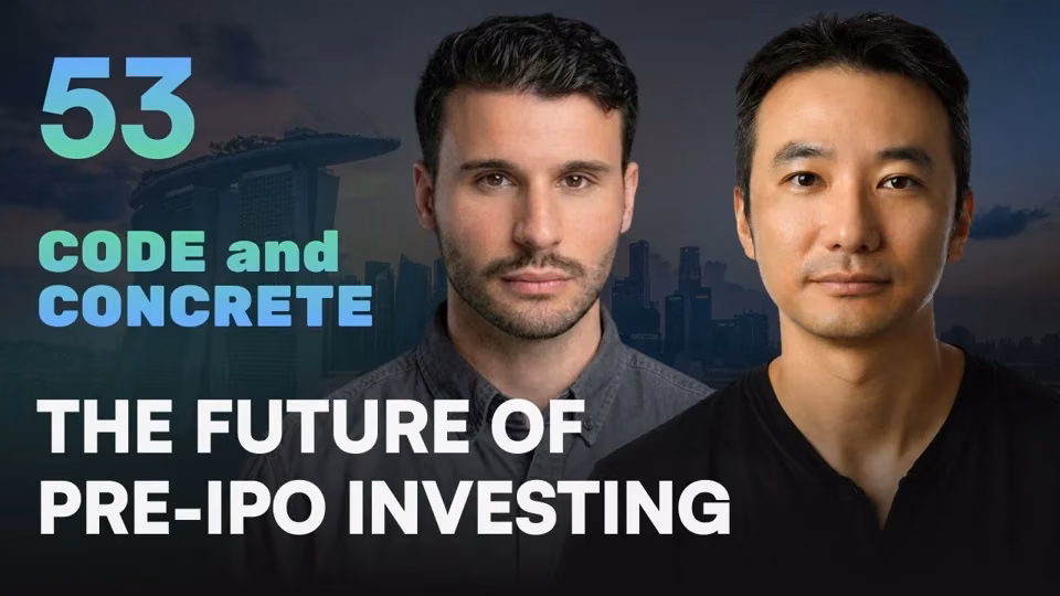 The Future of Pre-IPO Investing | ft. Dr. Chan Ahn — episode
